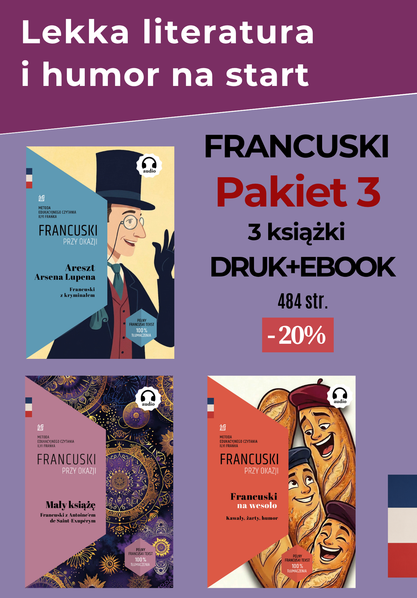 Francuski Pakiet po francusku z tłumaczeniem